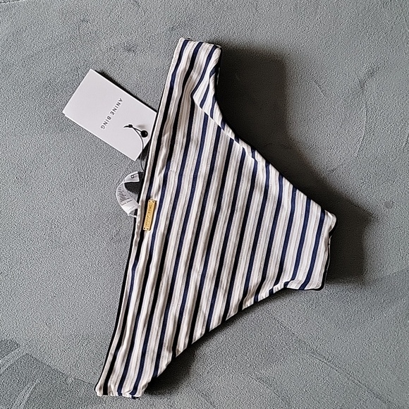 Anine Bing Striped Reversible Bikini Bottom - Picture 3 of 5